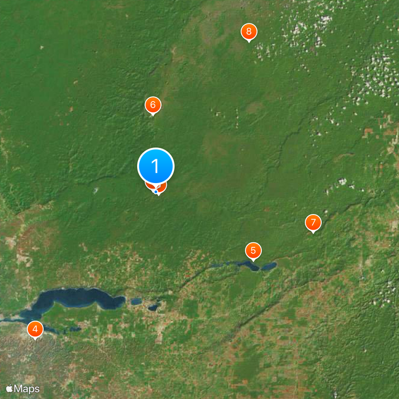 Temple du grand jaguar Carte