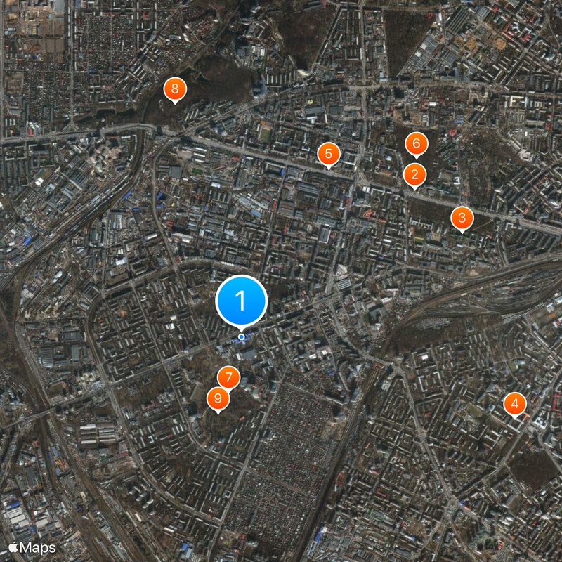 National Aviation University Map