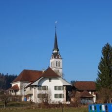 Reformed church and rectory