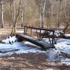 Lávka přes Pšovku u Hlučova