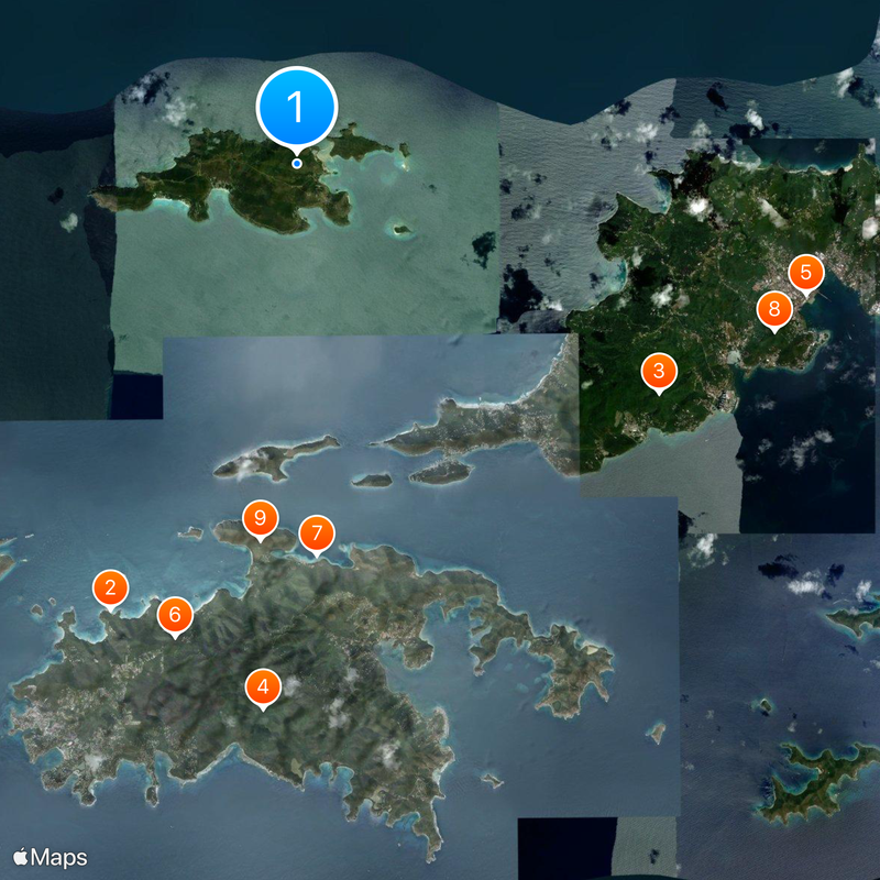 Jost Van Dyke Map