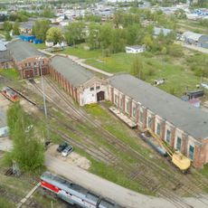 Velikiy Novgorod railway depot main building