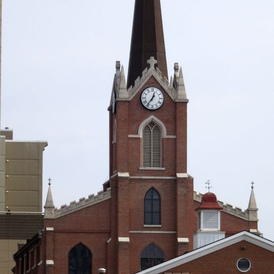 Holy Cross Church, Rectory and School