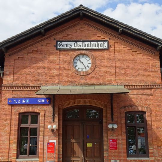 Aufnahmsgebäude Graz Ostbahnhof