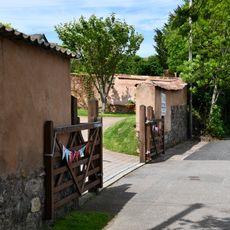 Garden Walls Of The Villa