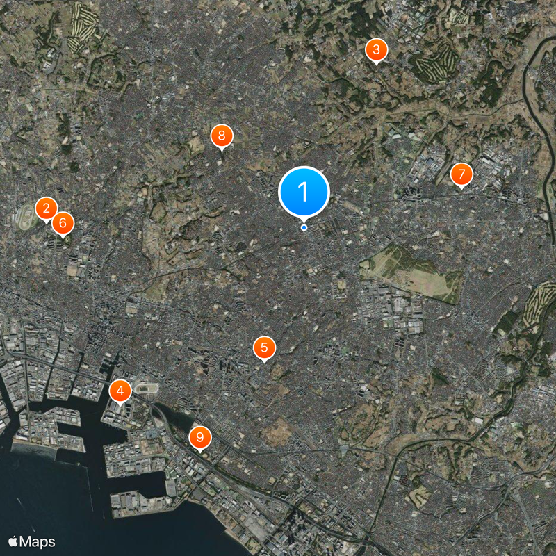 Kita-Narashino Station Map