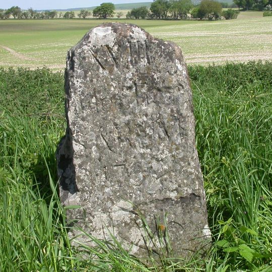Milestone About 500 Metres East Of Willoughby Hedge