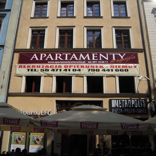 House at 26 Łazienna Str. in Toruń