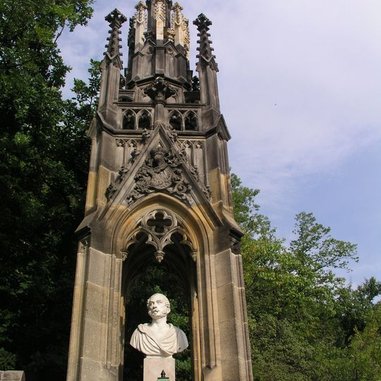 Monument of Prince Karl Egon II. of Fürstenberg in Křivoklát