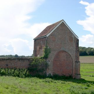 Letheringham Priory and remains of 17th century walled garden