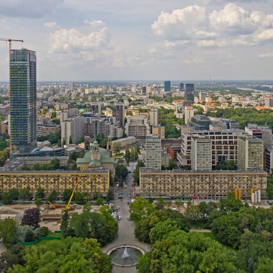 Park Świętokrzyski w Warszawie