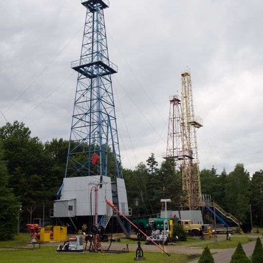 Kopalnia ropy naftowej w Bóbrce