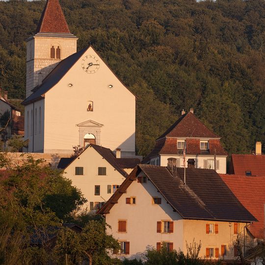 Kirche Saint-Jean und Pfarrhaus