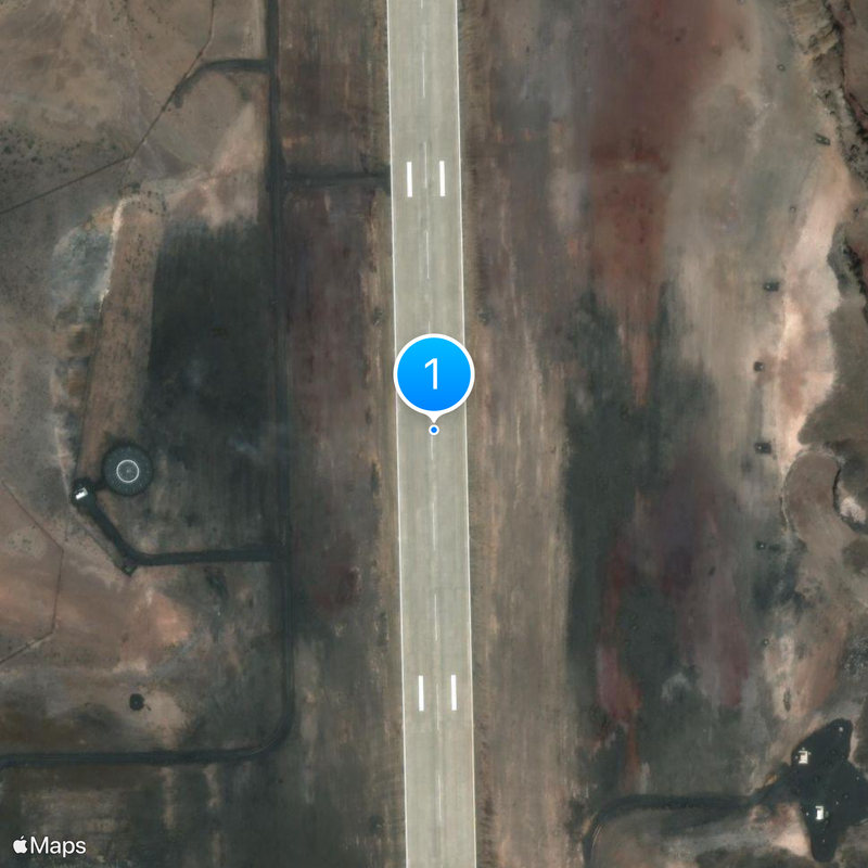 Saint Helena Airport Map