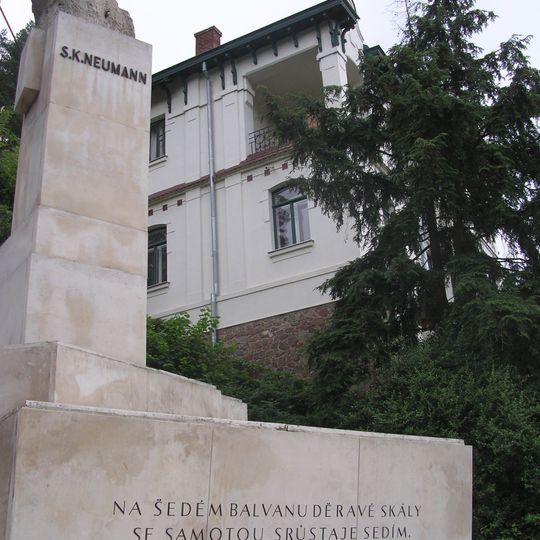 Memorial of Stanislav Kostka Neumann, Bílovice nad Svitavou