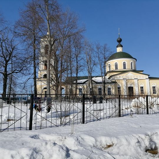 Церковь Ильи Пророка с колокольней