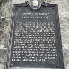 Church of Quingua historical marker