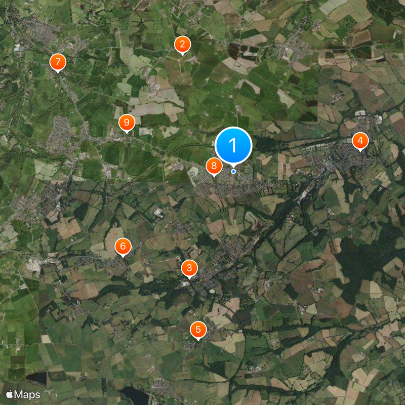 Skelmanthorpe Map
