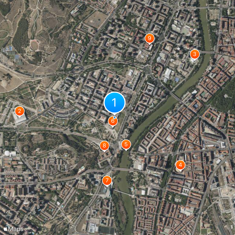 Cortes of Castile and León Map