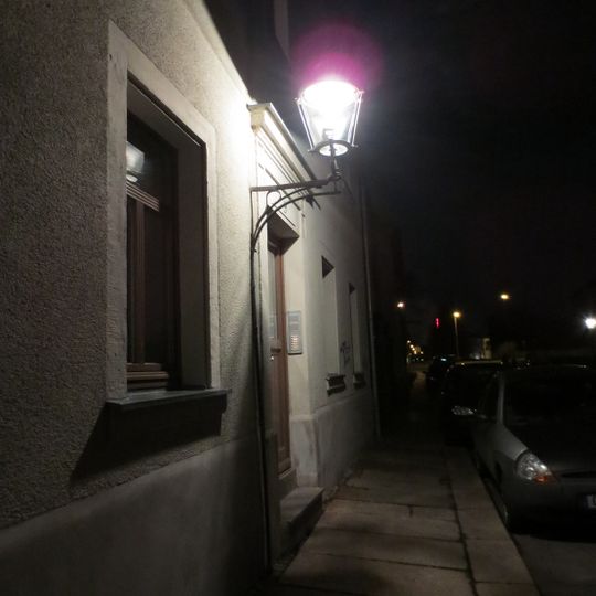 Wandlaterne der Fa. Vulkan Hauboldstraße 28