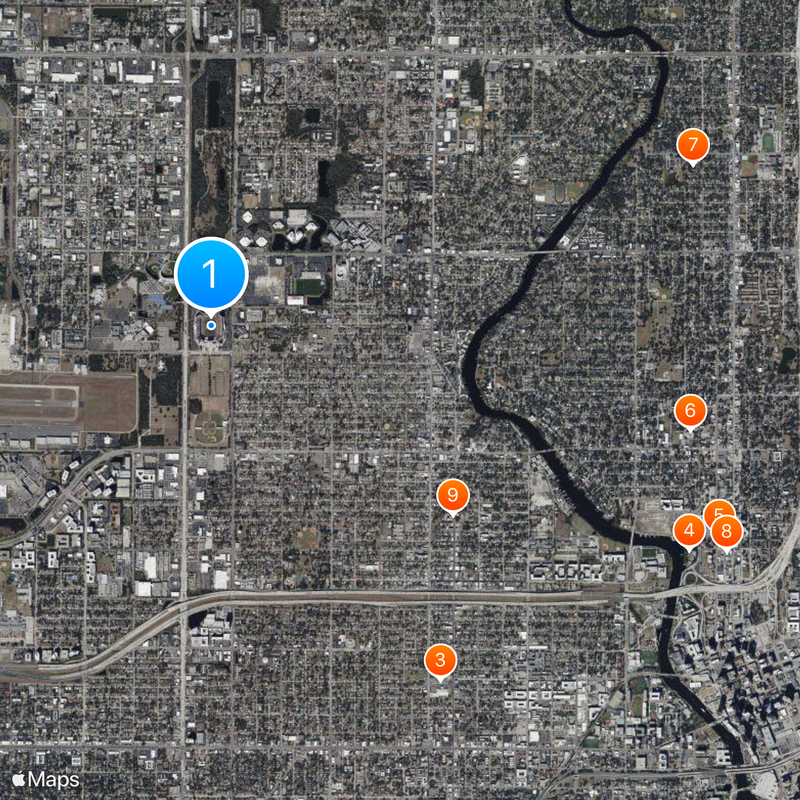 Raymond James Stadium Carte