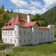 Hammerherrenhaus, Hammerwerk, Wagenremise, Mühle, Schmiede und Backhaus