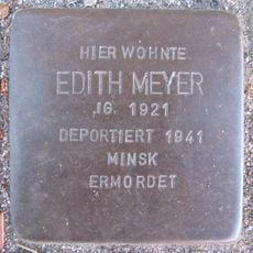 Stolperstein en memoria de Edith Meyer