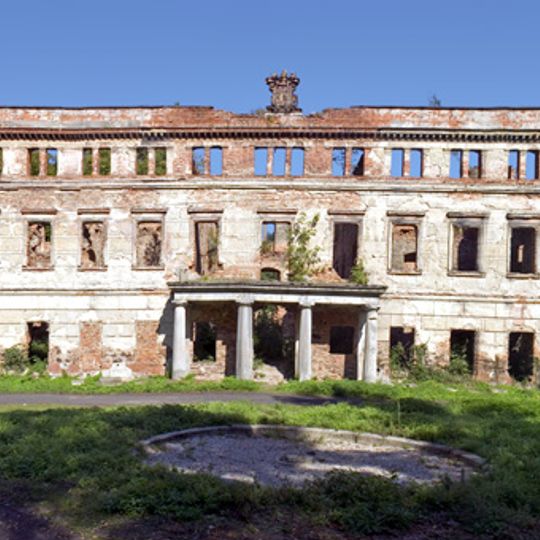 Ruina pałacu w Zielonej Górze