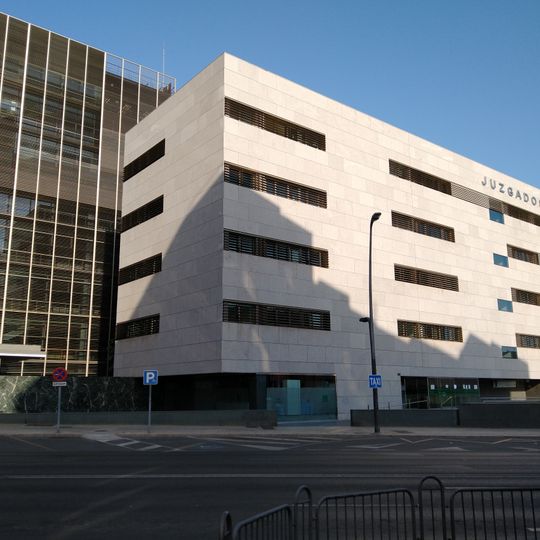 Edificio de los juzgados de Almería