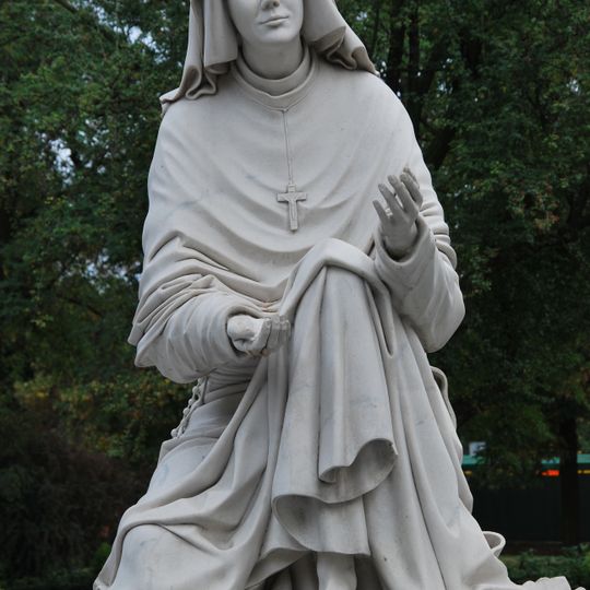 Faustyna Kowalska monument in Łódź