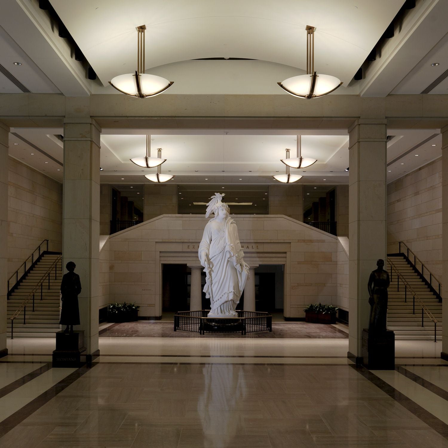 United States Capitol Visitor Center - Underground visitor center at ...