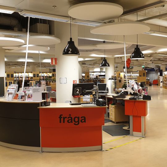 Södertälje city library