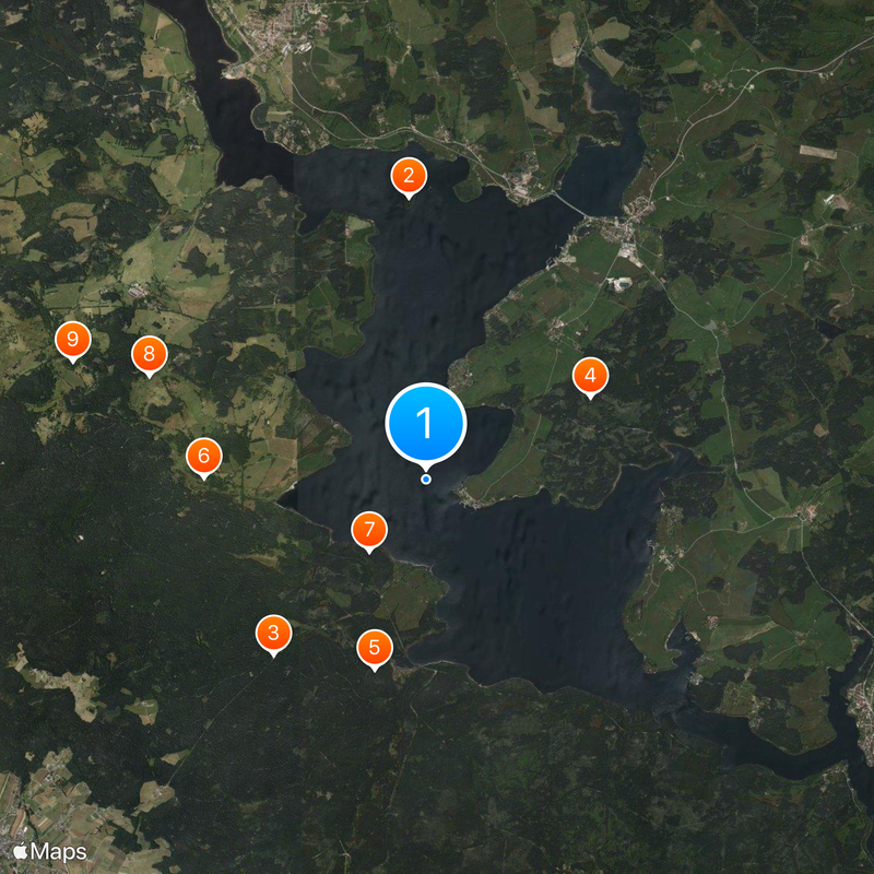 Zbiornik Lipnowski Mapa