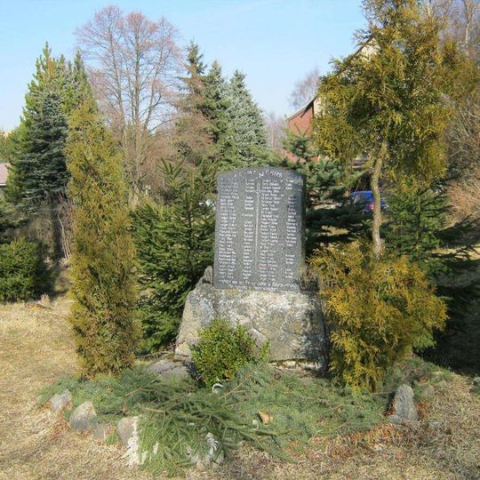 Pomník padlým z 1. světové války v Načetíně