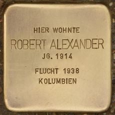 Stolperstein für Robert Alexander