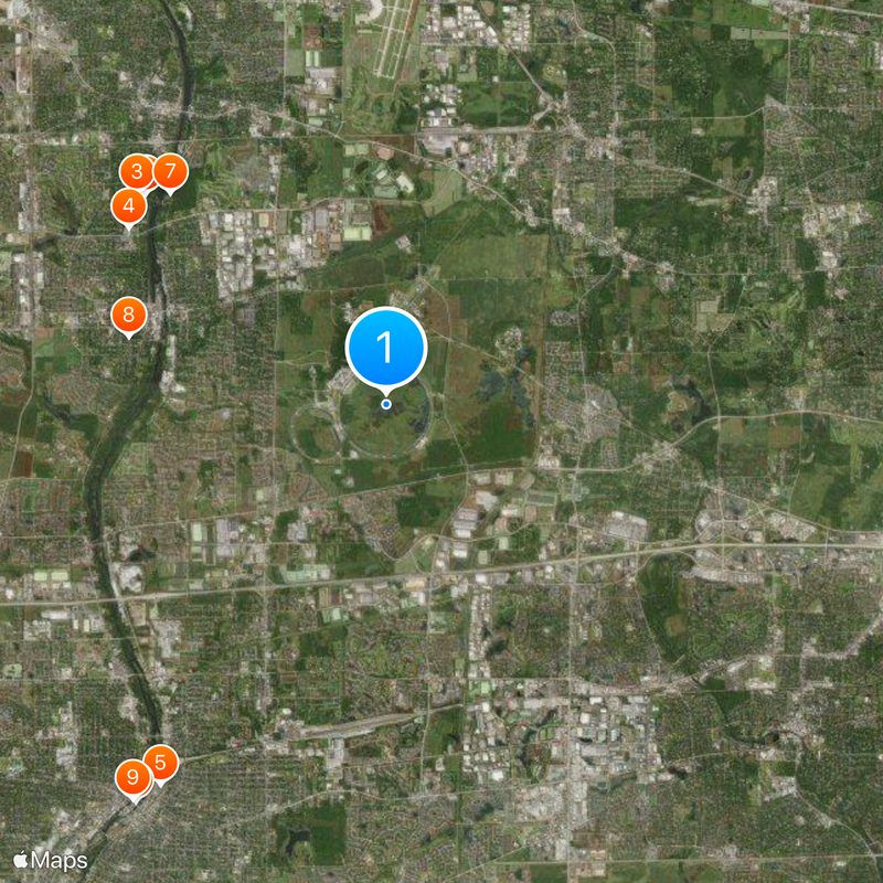Tevatron Map
