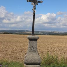 Kříž na východním okraji Pyšele