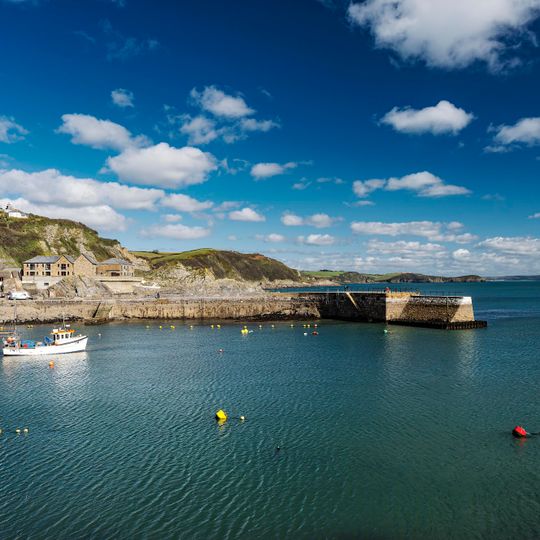 Mevagissey Harbour Wall