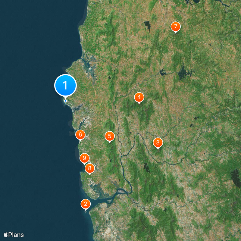 Tarapur Atomic Power Station Map