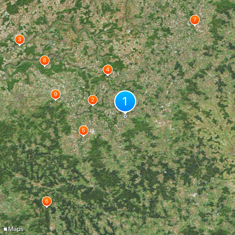 Landkreis Schwäbisch Hall Map