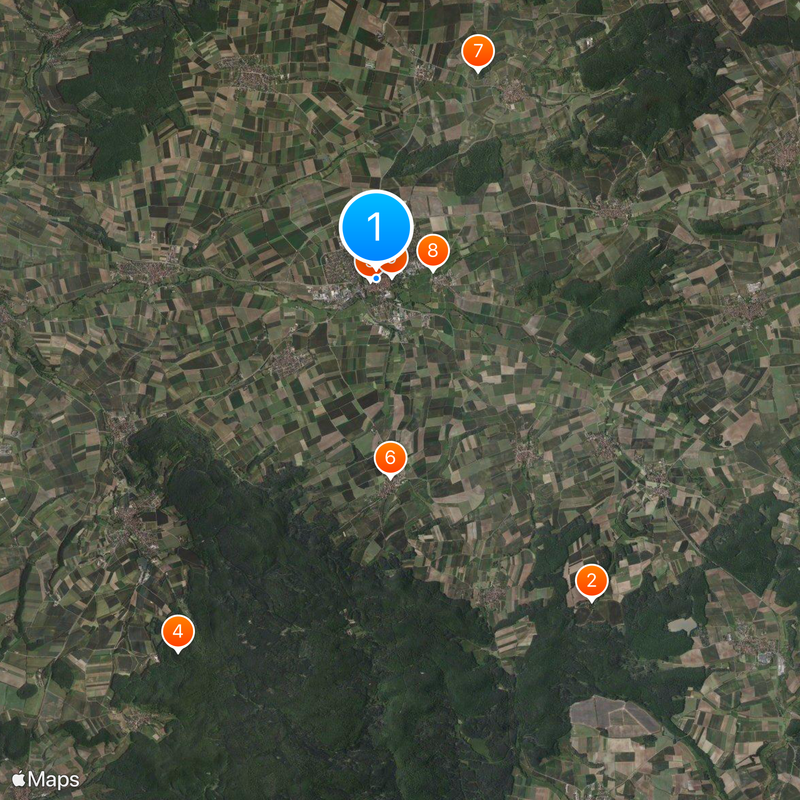 Bad Königshofen im Grabfeld Mappa