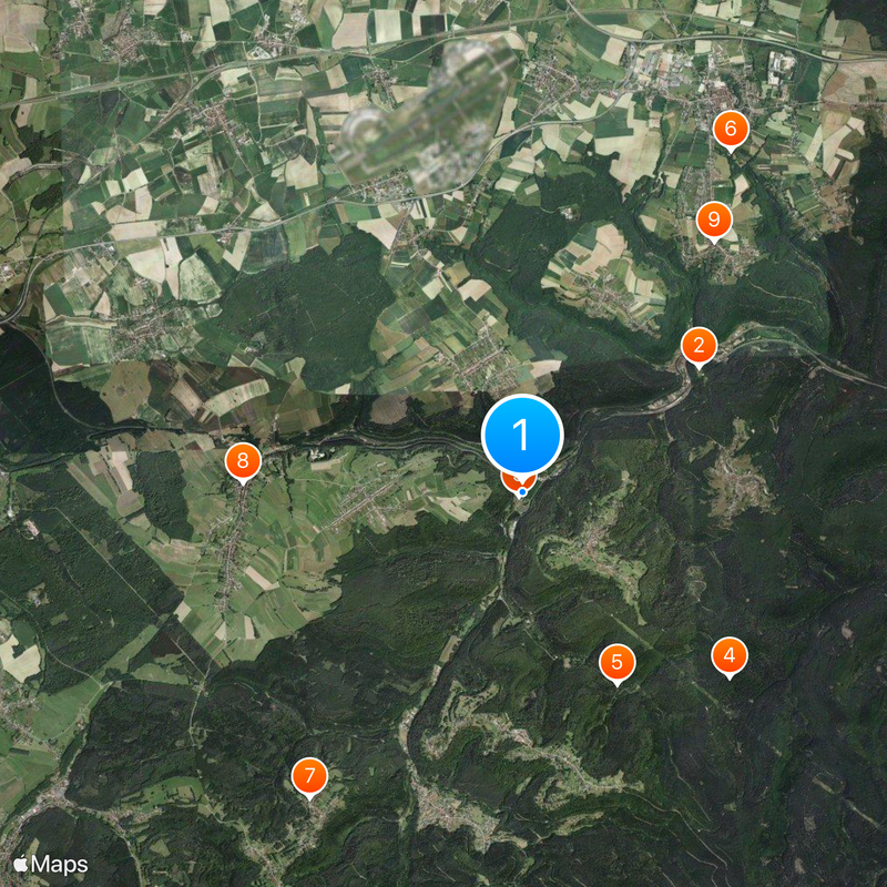 Saint-Louis-Arzviller inclined plane Map