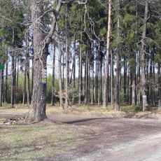 Kříž nad Vobořickou hájovnou u rozcestí