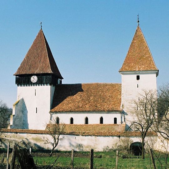 Fortified church in Merghindeal, Sibiu