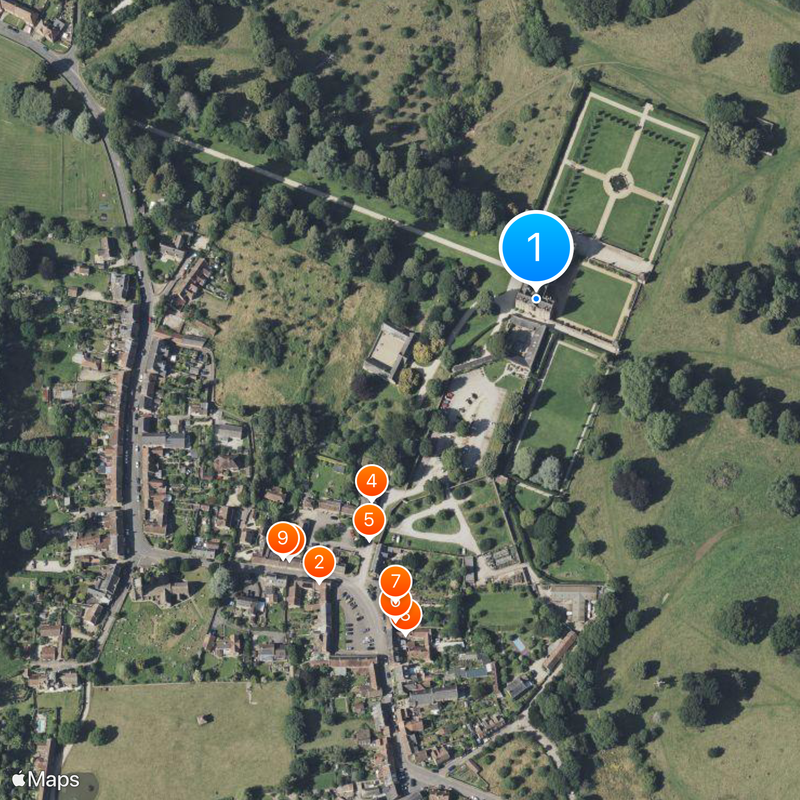 Montacute House Mappa