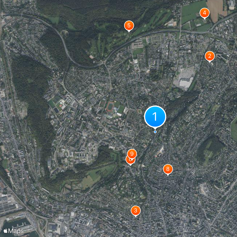 Mont-Saint-Aignan Map