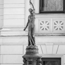 Night godness statue