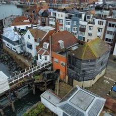 Customs Watch House With Attached Walkway And Observation Hut