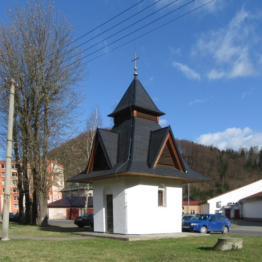 Kaplička v Hanušovicích na Krátké ulici