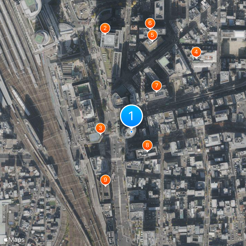 Mode Gakuen Spiral Towers Karte